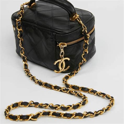 chanel vanity bag australia|Chanel vanity bag vintage.